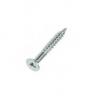 Timco Zinc Plated Cross Recess Countersunk Woodscrews Metallic Silver 6-Inch x 0.5-Inch 2Pk 00612CWZ