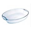 Pyrex Classic Oval Shaped Roasting Dish With Easy Grip Handles Glass 24cm x 35cm 446B000