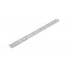 Rolson Stainless Steel Ruler Silver 300mm 50824