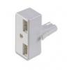 Eurosonic Two Way Telephone Adaptor White EU11