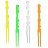 Assorted Colour Cocktail Forks Pack of 40