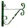 Hanging Basket Bracket Green 12-Inch HBB12G