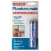 Evo Stik Plumbers Mait Waterproof Quick Leak Repair Putty Brown 50g 455993