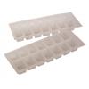 Chef Aid Ice Cube Trays White 25cm x 9cm 2Pk W6639