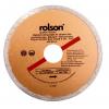 Rolson Tools Diamond Tipped Continuous Ceramic Tile Cutting Blade Metallic Silver 115mm 24864