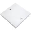 Selectric One Gang Blanking Plate White LG9111