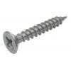 Timco Zinc Plated Twinthread Cross Recess Countersunk Woodscrews Metallic Silver 8-Inch x 1-Inch 200Pk 00081CWZ