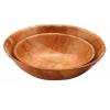 Sunnex Woven Wood Bowl Brown 8-Inch YT8R
