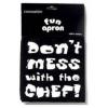 Black Dont Mess With Chef Cotton Apron For 4-12 Yrs