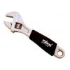 Rolson Satin Finish Adjustable Wrench with Rubber Grip and Scaler 160mm 19011