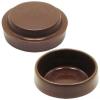 Brown Small Size Castor Cups Pack of 20 Brown Small Size Castor Cups Pack of 20