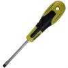 Globe Master Flat Point Professional Slotted Screwdriver Yellow and Black 6mm x 100mm 6015