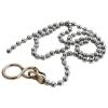 Heavy Duty Chrome Plated Steel Basin Ball Chain with S Hook 450mm 30569