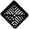 Black Square Gulley Grids 150mm - Pack of 4 Black Square Gulley Grids 150mm - Pack of 4