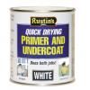 Rustins Quick Dry Primer and Undercoat White 250ml WHPU250