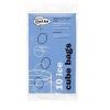 Chef Aid Ice Cube Bags Transparent 10-Inch Pack of 10 BT5022N