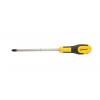 Globe Master Pozi Number 3 Chrome Vanadium Steel Professional Screwdriver Yellow and Black 150mm 6019