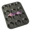 Paton Calvert Silver Star Non-Stick 12-Cup Plain Bun Pan 1.5cm x 23.5cm x 31.5cm