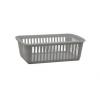 Whitefurze Handy Basket Silver 18cm x 31cm x 45cm S03J091