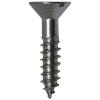 Countersunk Slotted Stainless Steel Woodscrews 4 x 18mm - Pack of 5