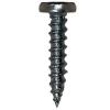 Slotted Pan Head Self Tapping Screws Bright Zinc Plated 4mm x 20mm 25Pk 30328