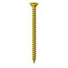 Timco Classic Multi-Purpose PZ Double Countersunk Zinc Plated Screws Golden 4mm x 45mm Pack of 200 40045CLAF | Driver Bit Size - PZ2