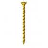 Timco Classic Multi-Purpose PZ Double Countersunk Zinc Plated Screws Golden 4mm x 50mm Pack of 200 40050CLAF | Driver Bit Size - PZ2