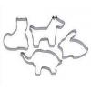 Stainless Steel Animal Shaped Cutters Assorted Pack of 4