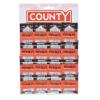 County Assorted Hand Sewing Needles Silver 16Pk S29