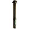 Hexagonal Bolt Sleeve Anchors Black 8mm x 65mm 4Pk 35544
