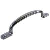 96mm/4" Chrome Plated Metal Back-Fix Sash Handle