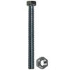 Bulk Hardware Hexagonal Head Nuts and Bolts Bright Zinc Plated 5mm x 40mm 30143