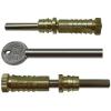 Era Sash Window Screw Locks For Wooden Windows With Standard Key Brass 2Pk 826-32