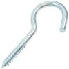 100mm x 18mm Zinc Plated Steel Screw Hooks Pack of 15 100mm x 18mm Zinc Plated Steel Screw Hooks Pack of 15