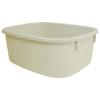 Lucy Housewares Oblong Plastic Washing Up Bowl Large 38cm x 31cm x 14.5cm Granite Grey L1602204 | For Kitchen Sink