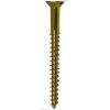 Countersunk Slotted Head Woodscrews Brass 2 1/2-Inch x 12-Inch 30288\n