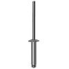 Bulk Hardware Pop Rivets Bright Zinc Plated 4mm x 16mm 10Pk 30004