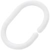 Croydex Easy Fit Shower Curtain Rings White Pack of 12 AK142122