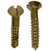 Brass Countersunk Slotted Head Woodscrews 3mm x 20mm Pack of 15