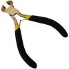 Amtech Mini Top Cutter Plier Silver and Black B3185 | Drop Forged Heat Treated Steel | Non Slip Grip | Spring Loaded