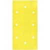 National Abrasives Assorted Grades Yellow Dyed Sanding Sheets 93mm x 185mm 9866