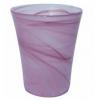 Ecoware Recyclable Glass Flared Orchid Planter Violet 7468V