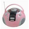 Xtreme CD511 Portable CD Radio Player Pink