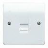 MK One Gang Secondary Telephone Socket White K427WHI