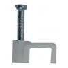 13mm Flat Cable Clips Pack of 20