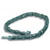 Squire Hardened Steel Security Chain With Cover Metallic Silver 8mm x 1200mm J4PR