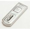 Sterling Hardened Steel Medium Security Hasp and Staple Metallic Silver 100mm PHDHS100