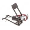 Rolson Single Cylinder Foot Pump Red and Black 42964