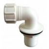 Orcastar Bent Overflow Tank Connector White 22mm WF48