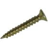 Securit Brass Plated Countersunk Woodscrews 5 x 30mm 16Pk S8185 